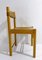Mid-Century Modern Holz & Leder Stühle, Italien, 1960er, 6 . Set 2
