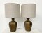 Lampes de Bureau Mid-Century Moderne en Bronze, Set de 2 4