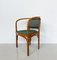 N° 715 Armchair in Fabric and Wood by Gustav Siegel for Kohn, Austria, 1900s 4