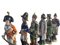 Ceramic Figures of Soldiers from Capodimonte, Set of 6 5