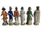 Ceramic Figures of Soldiers from Capodimonte, Set of 6 3