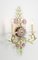 Large Gorgeous Flower Sconces Gilt Faceted Crystal Glass Bagues from Palwa, 1970s, Set of 2, Image 11