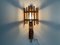 Lampade da parete Mid-Century in bambù, Italia, anni '50, set di 2, Immagine 8