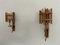 Mid-Century Italian Bamboo Wall Lamps, Italy, 1950s, Set of 2 2