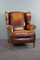 Vintage Brown Leather Armchair 1