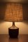 Vintage Tischlampe aus Keramik 2