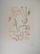 Joan Miro, Famiglia con stelle, Parler Seul, anni '70, Litografia, Immagine 1