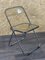 Chair Folding Chair in Arylic Glass by Giancarlo Piretti for A.Castelli Plia, Italy, 1970s 13