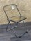 Chair Folding Chair in Arylic Glass by Giancarlo Piretti for A.Castelli Plia, Italy, 1970s, Image 13