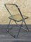 Chair Folding Chair in Arylic Glass by Giancarlo Piretti for A.Castelli Plia, Italy, 1970s 4