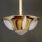 Art Deco Deckenlampe im Stil von Jean Perzel, 1930er 2