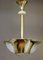 Art Deco Deckenlampe im Stil von Jean Perzel, 1930er 3