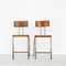 Industrielle Hocker, 1960er, 2er Set 7