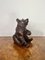 Large Antique 19th Century Victorian Carved Black Forest Bear, 1860s 3