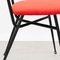 Chaises Vintage en Velours, 1960s, Set de 4 3