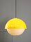 Space Age Yellow Acrylic Glass Pendant Lamp, 1970s, Image 5