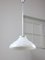 Mid-Century Italian Aluminum and Glass Pendant Lamp 1