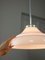 Lámpara colgante italiana Mid-Century de aluminio y vidrio, Imagen 8