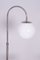 Lámpara de pie Bauhaus de nogal y cromo, años 30, Imagen 3