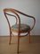 Stuhl und Hocker aus Holz, 1950er, 2er Set 4