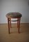 Stuhl und Hocker aus Holz, 1950er, 2er Set 12