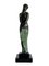After Pierre Le Faguays or Fayral, Art Deco Style Bathing Ondine Sculpture, Spelter & Marble, 2022, Image 3
