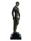 After Pierre Le Faguays or Fayral, Badende Ondine Skulptur im Art Deco Stil, Spelter & Marmor, 2022 4