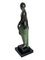 After Pierre Le Faguays or Fayral, Badende Ondine Skulptur im Art Deco Stil, Spelter & Marmor, 2022 6