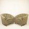 Conchiglia Armchairs in the style of Giò Ponti, 1950s, Set of 2 1