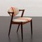 Mid-Century Model 42 Chair in Rosewood and Original Upholstery by Kai Kristiansen for Schou Andersen, Denmark, 1960s, Image 4