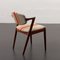Mid-Century Model 42 Chair in Rosewood and Original Upholstery by Kai Kristiansen for Schou Andersen, Denmark, 1960s 5