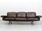 Vintage Dark Brown Leather DS31 Sofa from de Sede 1