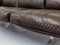 Dunkelbraunes Vintage DS31 Ledersofa von de Sede 5