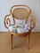 Wooden Chair and Stool, 1950, Set of 2, Image 11