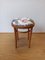 Wooden Chair and Stool, 1950, Set of 2 15
