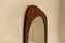 Danish Organic Shaped Mirror in Teak, 1970s 7