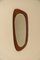 Danish Organic Shaped Mirror in Teak, 1970s 1