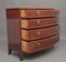 Antique Mahogany Bowfront Chest of Drawers, 1770 6