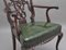 Vintage Chippendale Style Armchair, 1920 2