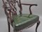 Vintage Chippendale Style Armchair, 1920, Image 2