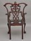 Vintage Chippendale Style Armchair, 1920, Image 6
