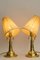Art Deco Table Lamps with Fabric Shades, 1920s, Set of 2 6