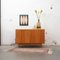 Sideboard with Black Glass Top from Jitona, 1968 2