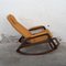 Rocking Chair in Yellow from Uluv, 1960s, Image 1