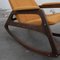 Rocking Chair in Yellow from Uluv, 1960s 3