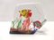 Murano Glass Aquarium Paperweight by Gino Cenedese with Fishes, 1970s, Image 1