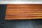 German Slatted Wooden Bench by Harry Bertoia for Knoll Inc. / Knoll International, 1960s 11