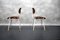 Set of Mid-Century Se68 Side Chairs with White Base by Egon Eiermann for Wilde & Spieth 5