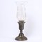 20th Century Baccarat Crystal and Pewter Tealight Candlestick Lamp 5