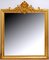 Large 19th Century Louis XV Trumeau Mirror in Gilded Wood with 24 Carat Leaf 1